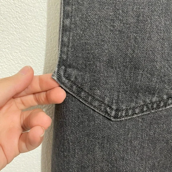 Levi's Wash Black Maxi Skirt - Picture 5 of 7